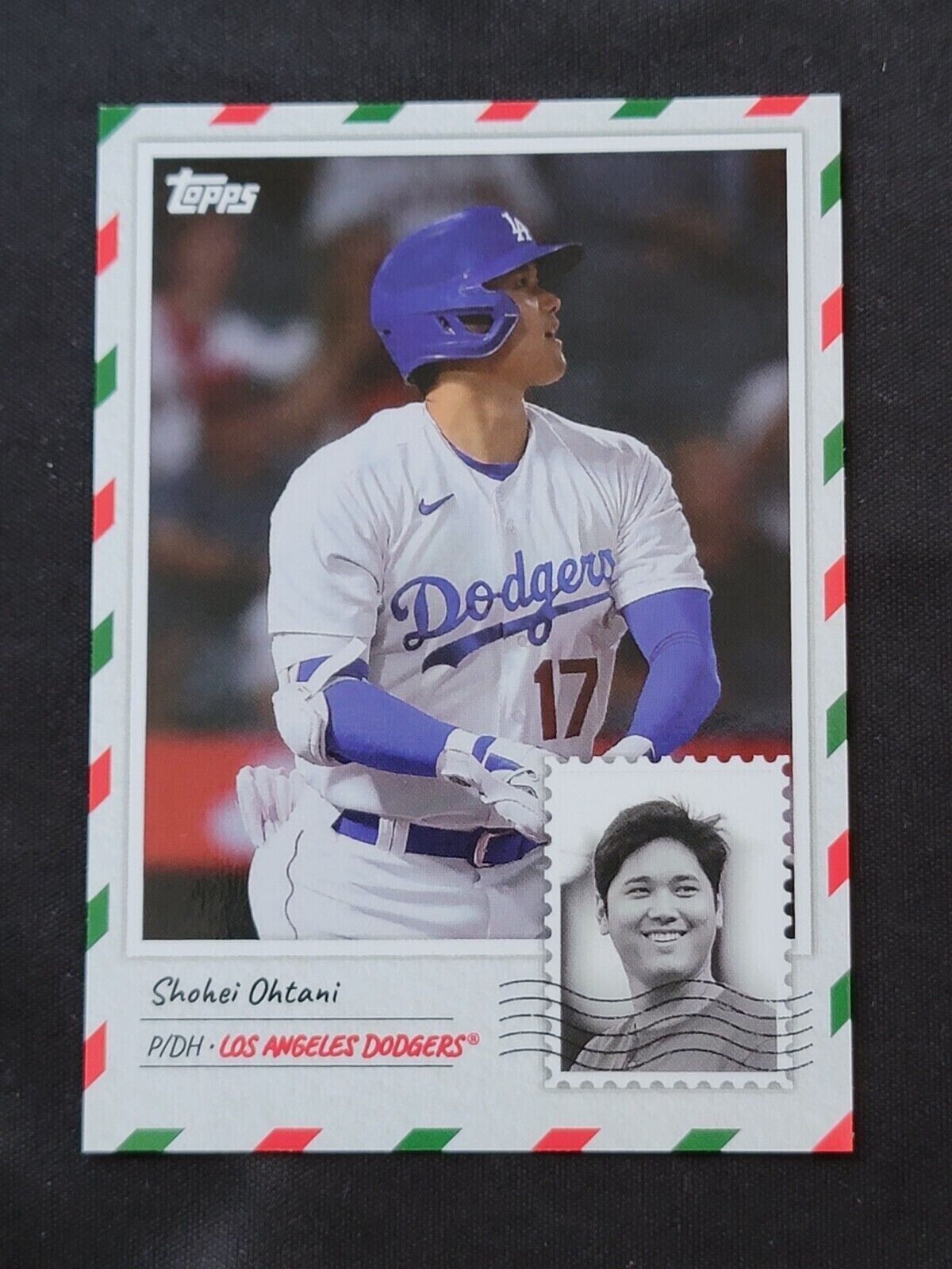 2023 Topps Now Holiday Shohei Ohtani #1 Online Exclusive - In Hand - LA Dodgers