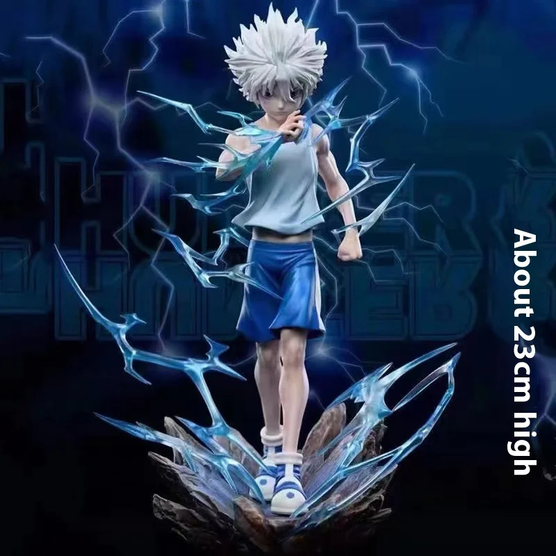 Hunter × Hunter Killua Zoldyck Anime PVC Action Figure Statue Model Hunter × Hunter Killua Zoldyck Anime PVC Action Figure Statue Model