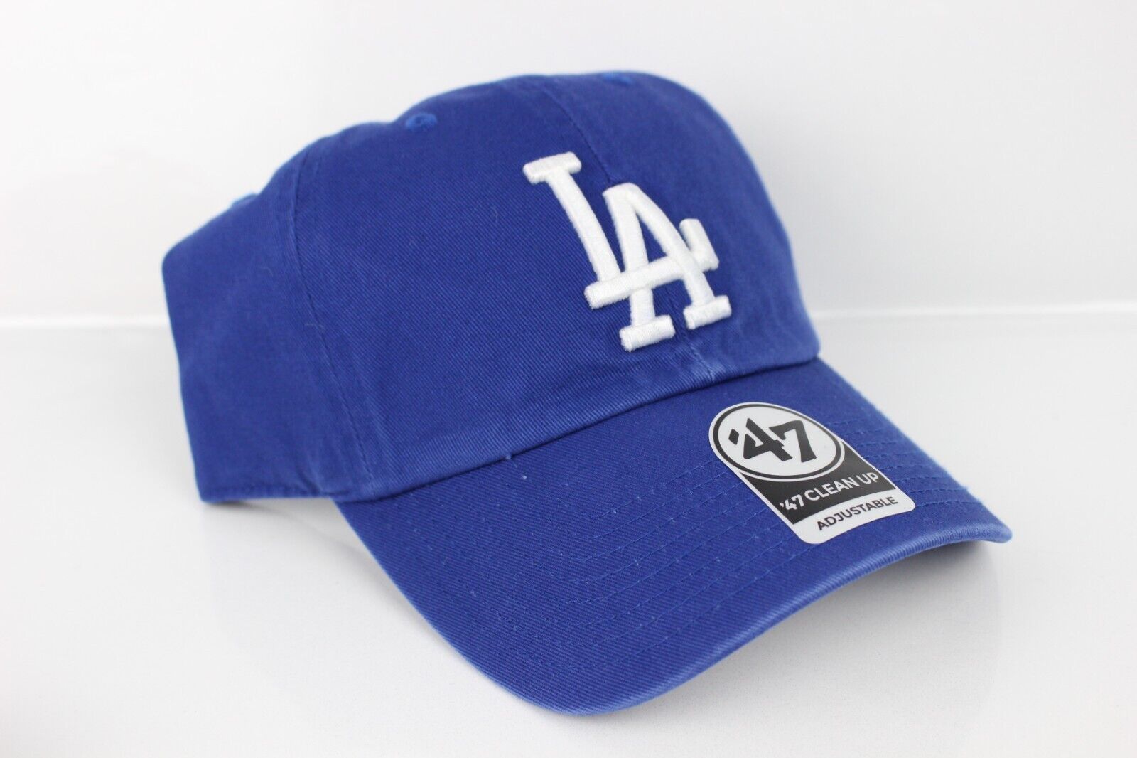 47 Brand Los Angeles Dodgers Clean Up Hat Adjustable Blue B-RGW12Gws