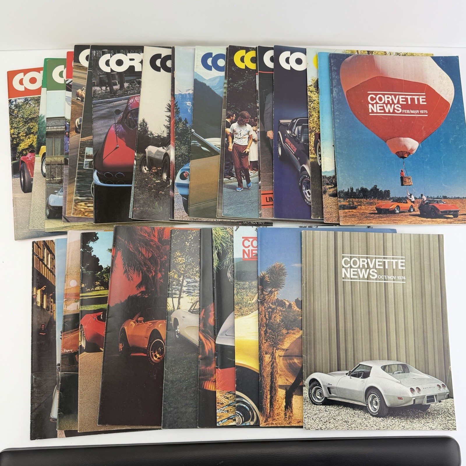 Corvette News Magazine | Lot of 32 Issues | 1974-1980 | Excellent Condition | Corvette News Magazine | Lot of 32 Issues | 1974-1980 | Excellent Condition |