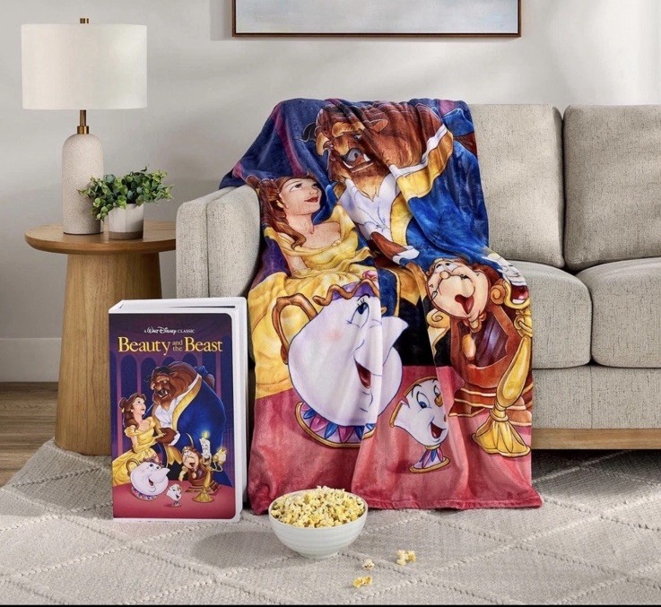 Disney Classic VHS Boxed Silk Touch Throw Blanket 50 Disney Classic VHS Boxed Silk Touch Throw Blanket 50
