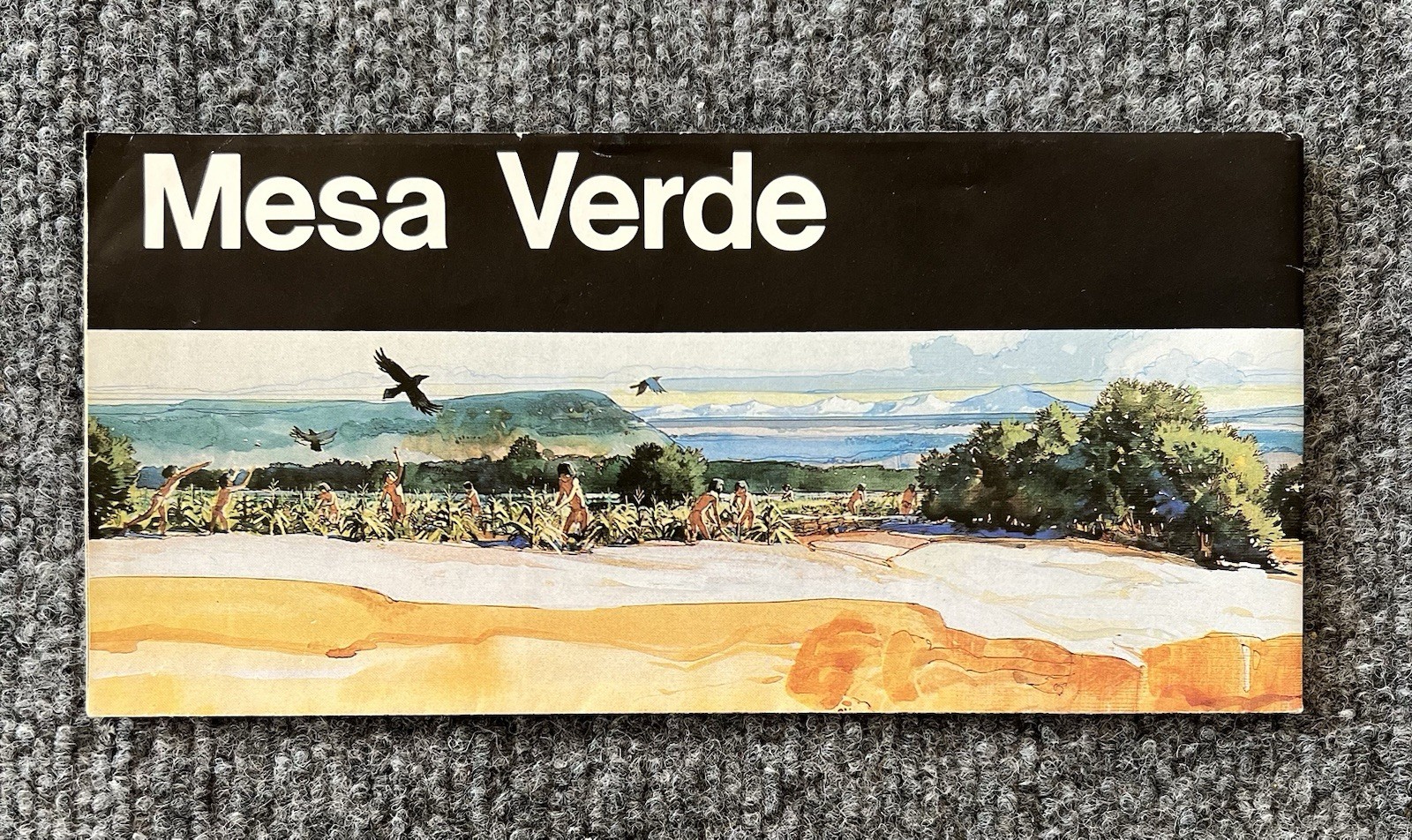 Mesa Verde National Park Official Map And Guide 1990s Colorado Travel Mesa Verde National Park Official Map And Guide 1990s Colorado Travel