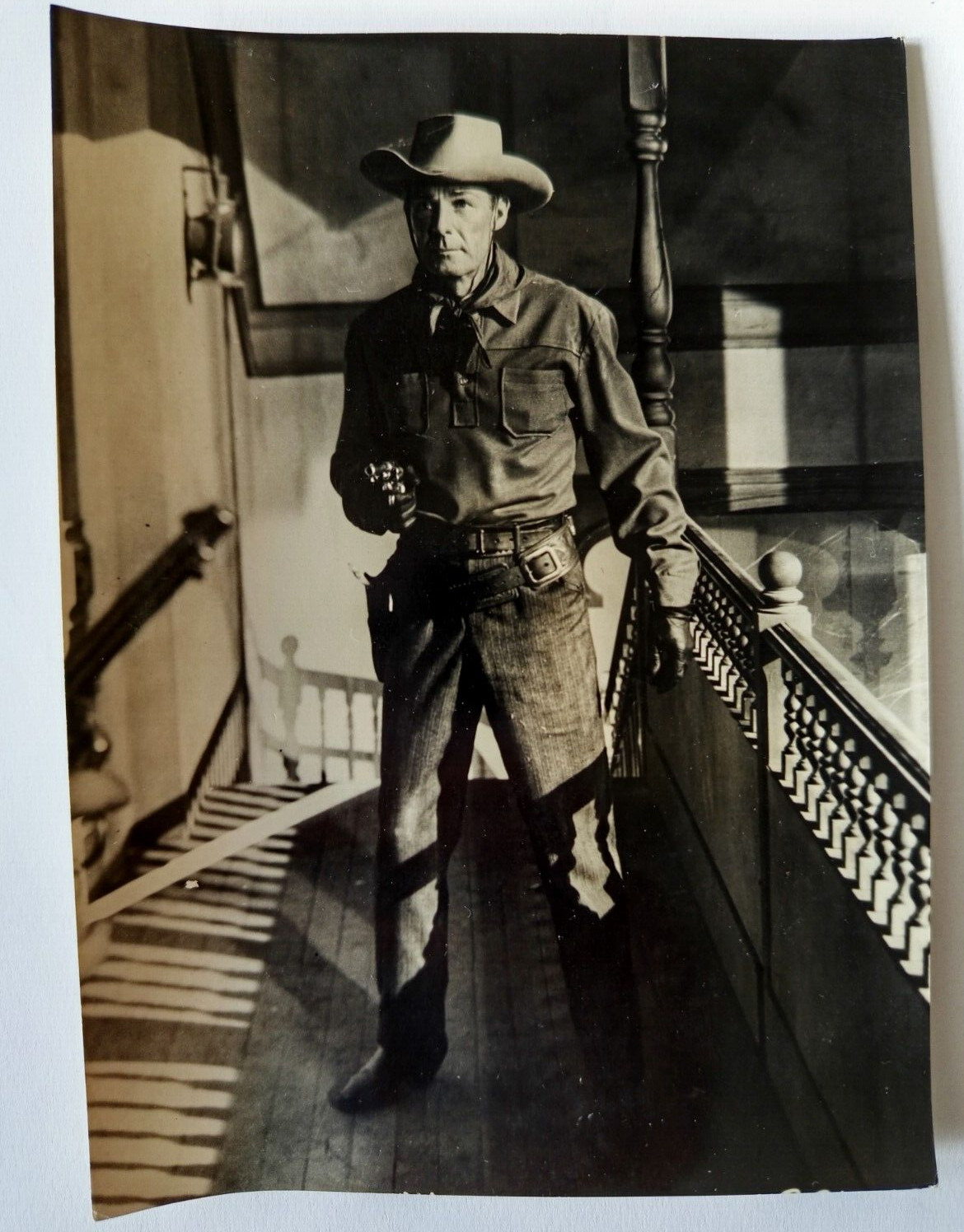 FO5143, original photo, famous people, actor randolph scott, actor movie