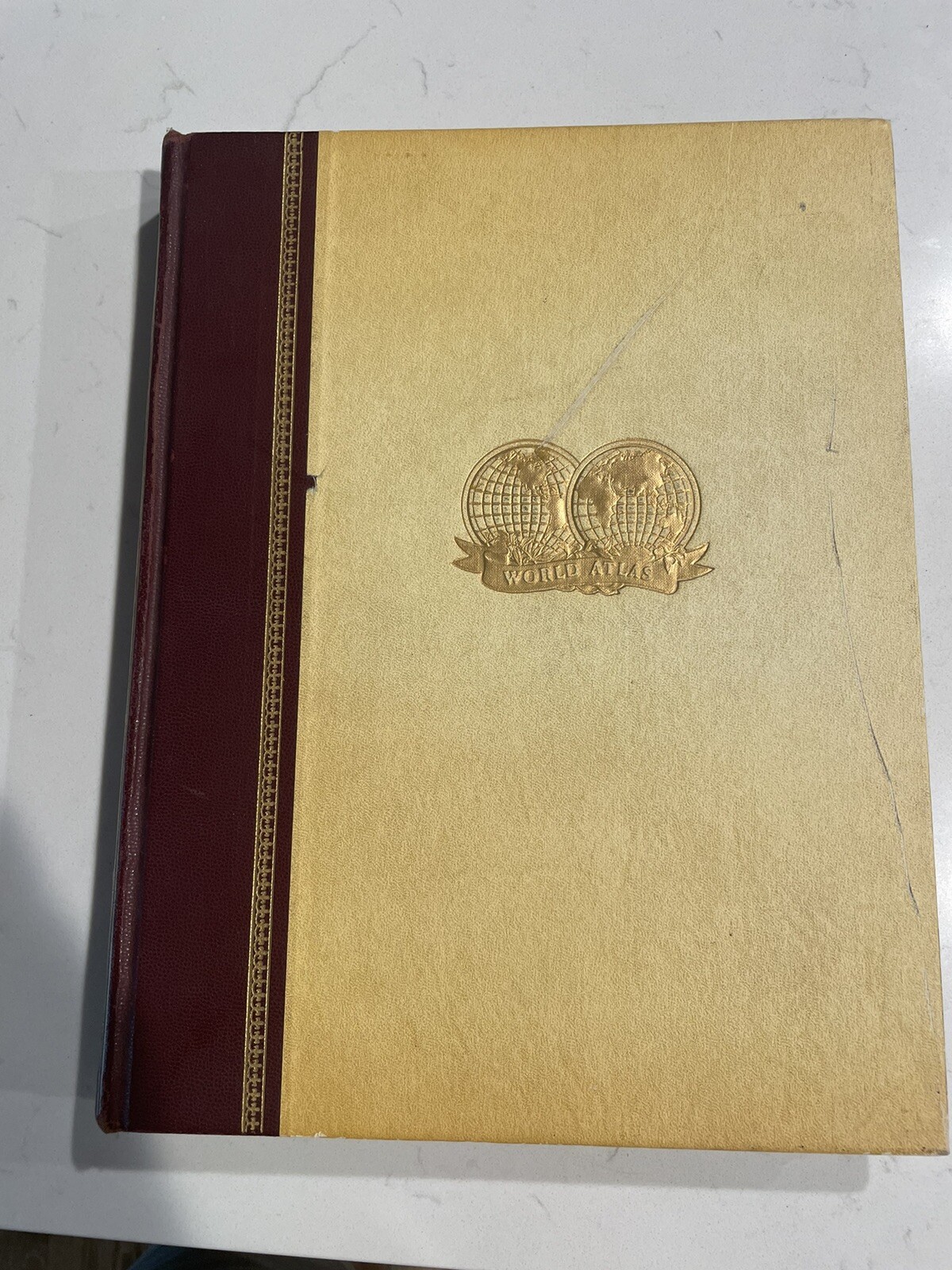 1965 Hammonds World Atlas Classic Edition Vintage Maps History Pre-Owned GC 1965 Hammonds World Atlas Classic Edition Vintage Maps History Pre-Owned GC