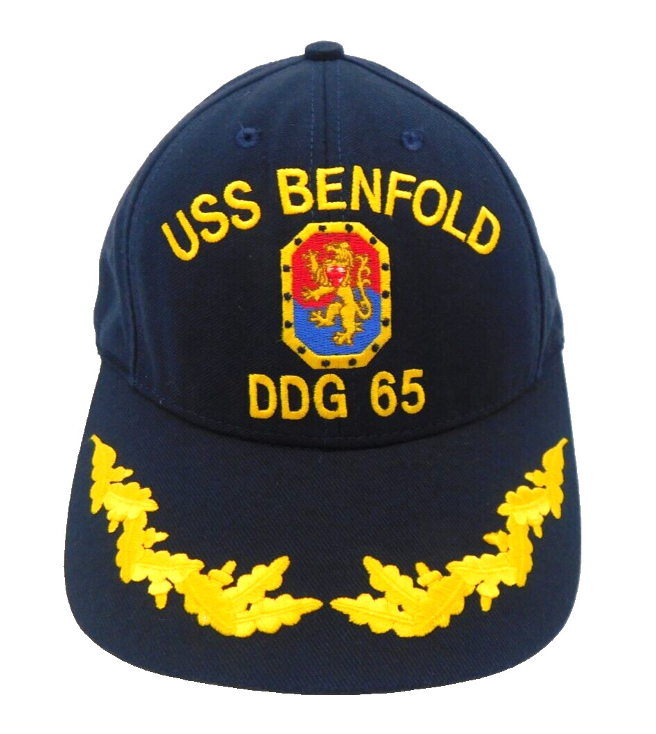 USS Benfold DDG 65 Baseball Snapback Cap Hat US Navy Destroyer Ship FTSCPAC