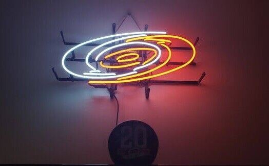 Carolina Hurricanes Logo Beer Neon Sign Light Lamp 24\