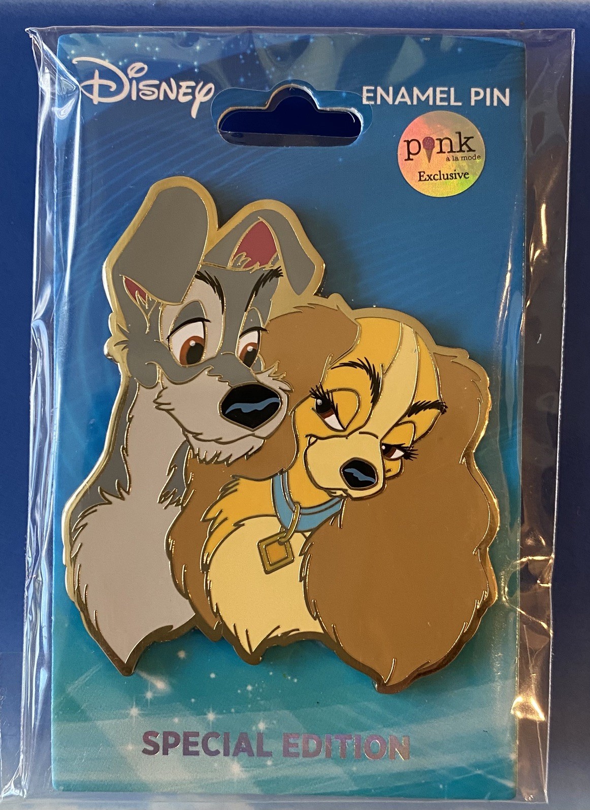 Disney PALM - Lady and the Tramp - Cameo - LE 200 Pin New Disney PALM - Lady and the Tramp - Cameo - LE 200 Pin New