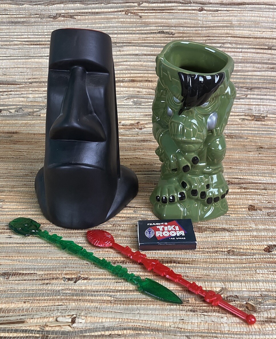 Frankie\'s Tiki Room Tiki Mug Set of 2 Frankiestein & Malekula II Mug Tiki Farm Frankie\'s Tiki Room Tiki Mug Set of 2 Frankiestein & Malekula II Mug Tiki Farm