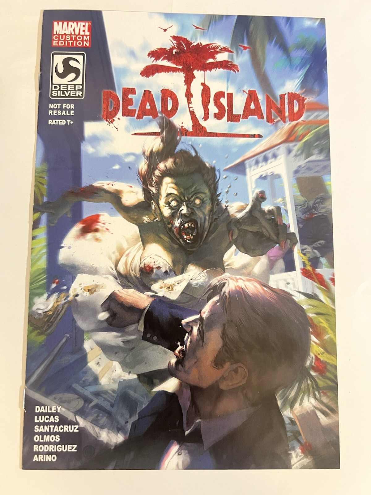DEAD ISLAND #1 PAX SDCC 2011 MARVEL CUSTOM EDITION PROMO COMIC BOOK DEEP SILVER DEAD ISLAND #1 PAX SDCC 2011 MARVEL CUSTOM EDITION PROMO COMIC BOOK DEEP SILVER