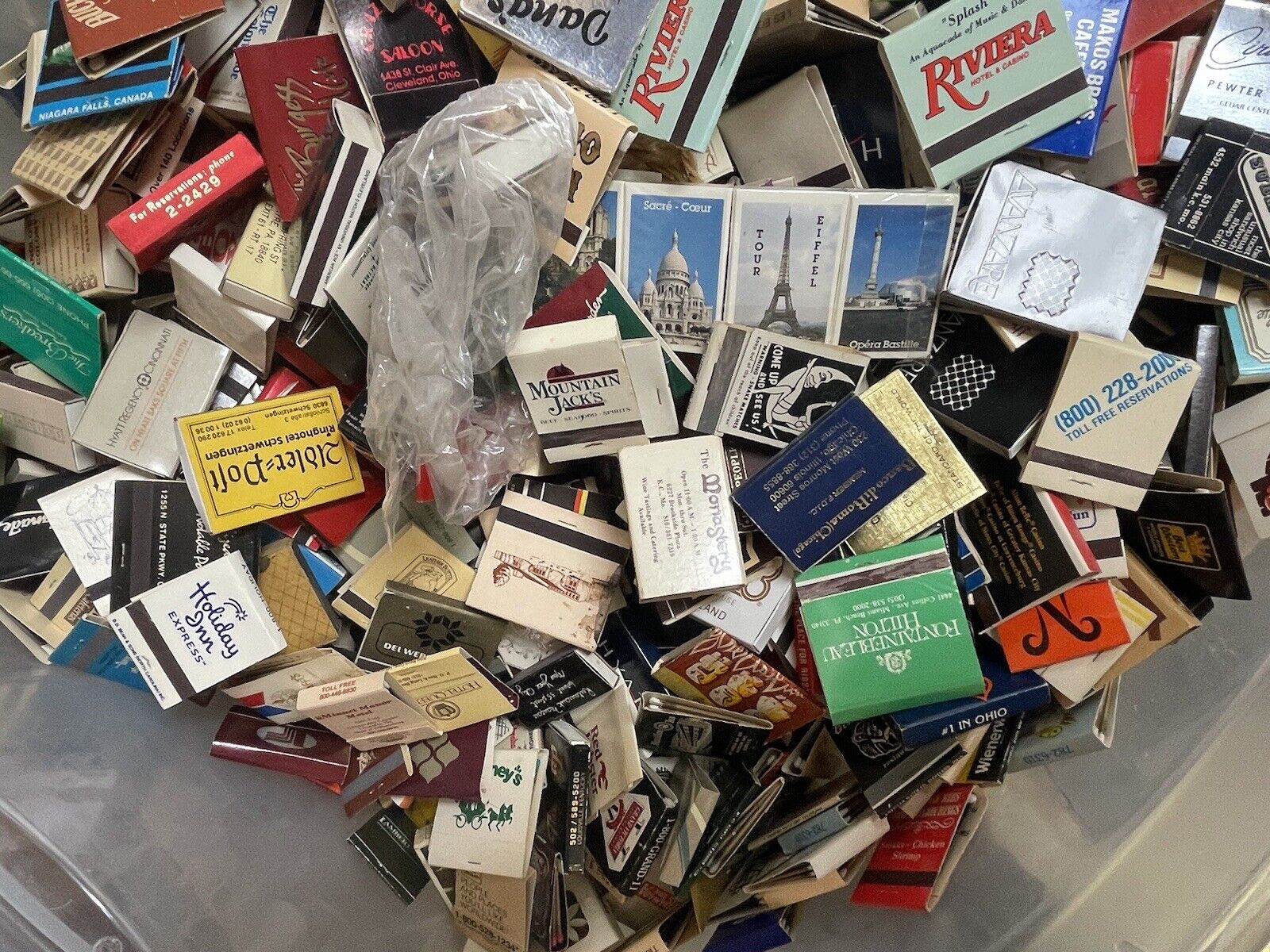 Matchbook Collection Lot Of 50 Vintage With No Duplicates Unsearched Look