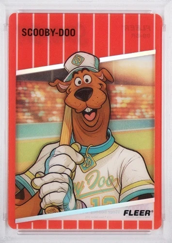 2024 UD FLEER SCOOBY-DOO 1989 BASEBALL ACETATE 89-BR SCOOBY-DOO SP 2024 UD FLEER SCOOBY-DOO 1989 BASEBALL ACETATE 89-BR SCOOBY-DOO SP