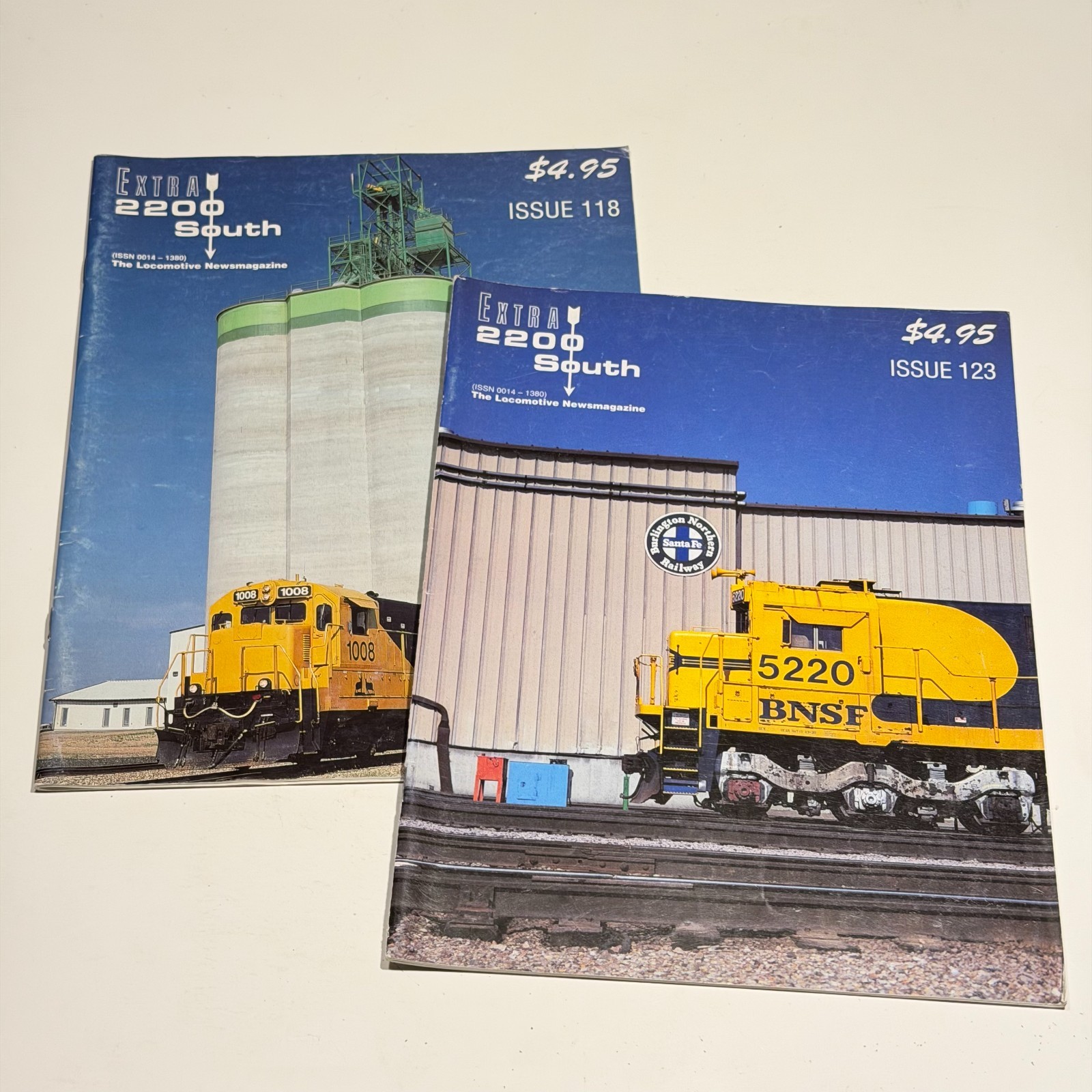 Vtg 1999 Extra 2200 South Locomotive Magazine Issues 118 And 123 Railroad Lot Vtg 1999 Extra 2200 South Locomotive Magazine Issues 118 And 123 Railroad Lot