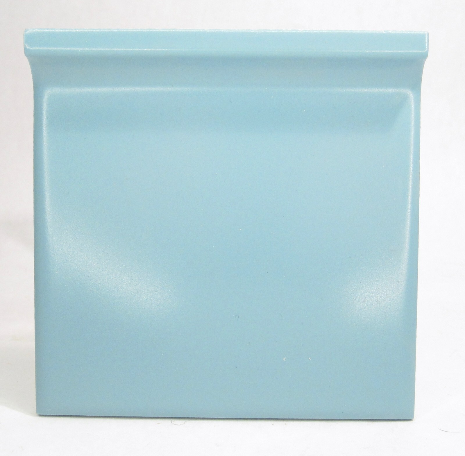 Vintage Mid-State Tile Company Regency Blue Ceramic Cove Edge Floor Tile Vintage Mid-State Tile Company Regency Blue Ceramic Cove Edge Floor Tile
