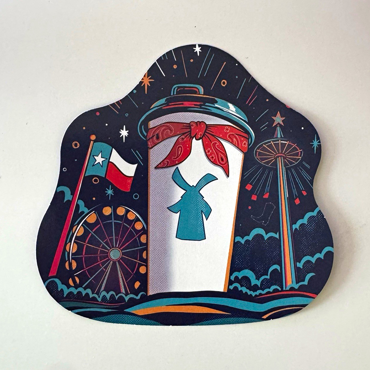 TEXAS EXCLUSIVE Dutch Bros Sticker - September State Fair 2026 TEXAS EXCLUSIVE Dutch Bros Sticker - September State Fair 2026