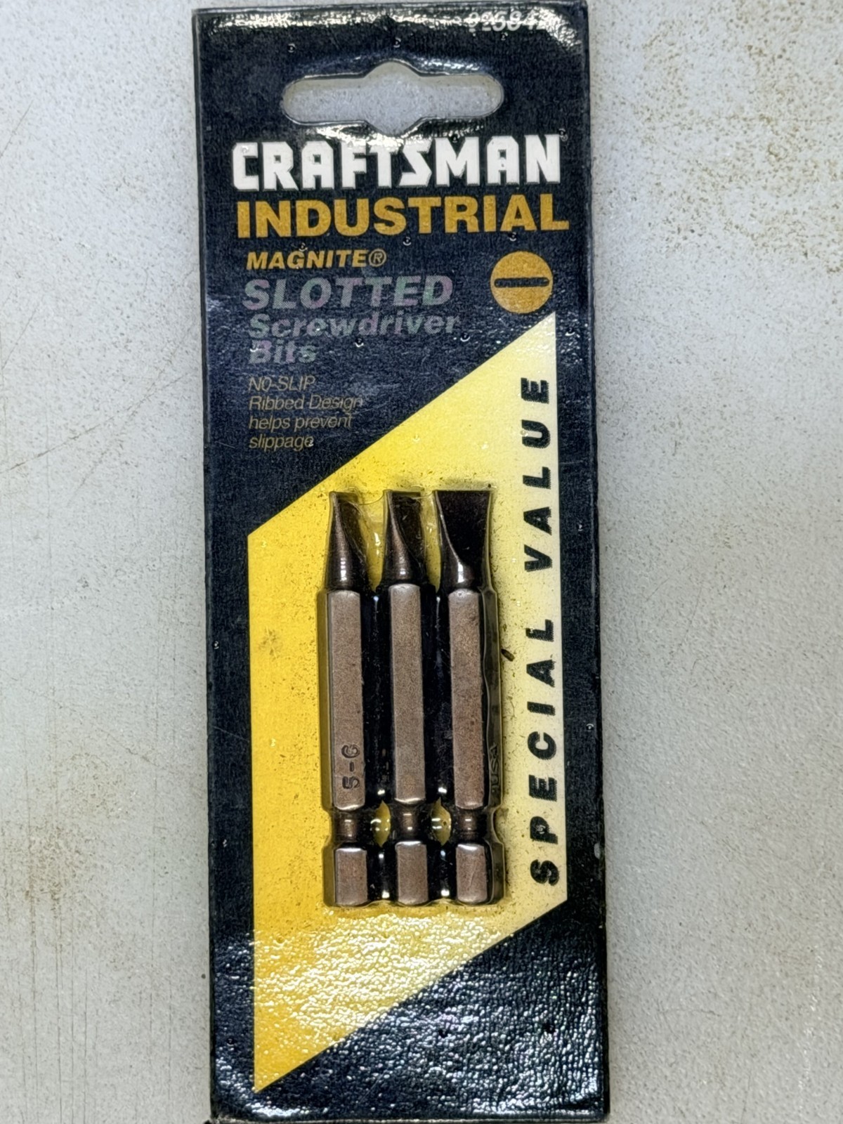 Vintage NOS Craftsman Industry Magnite Slotted Screwdriver Bits Vintage NOS Craftsman Industry Magnite Slotted Screwdriver Bits