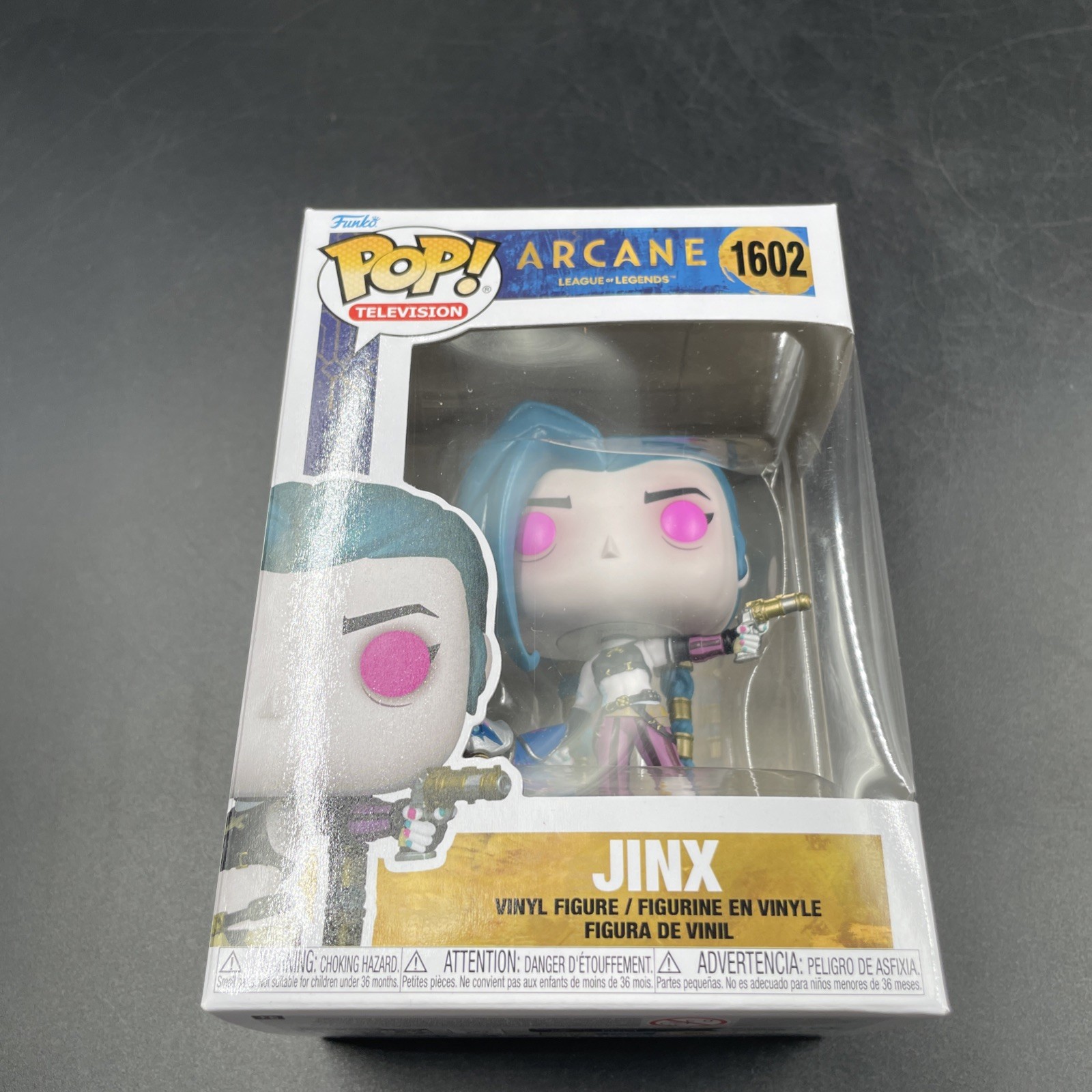 Funko Pop Television - League of Legends: Arcane #1602 Jinx Funko Pop Television - League of Legends: Arcane #1602 Jinx