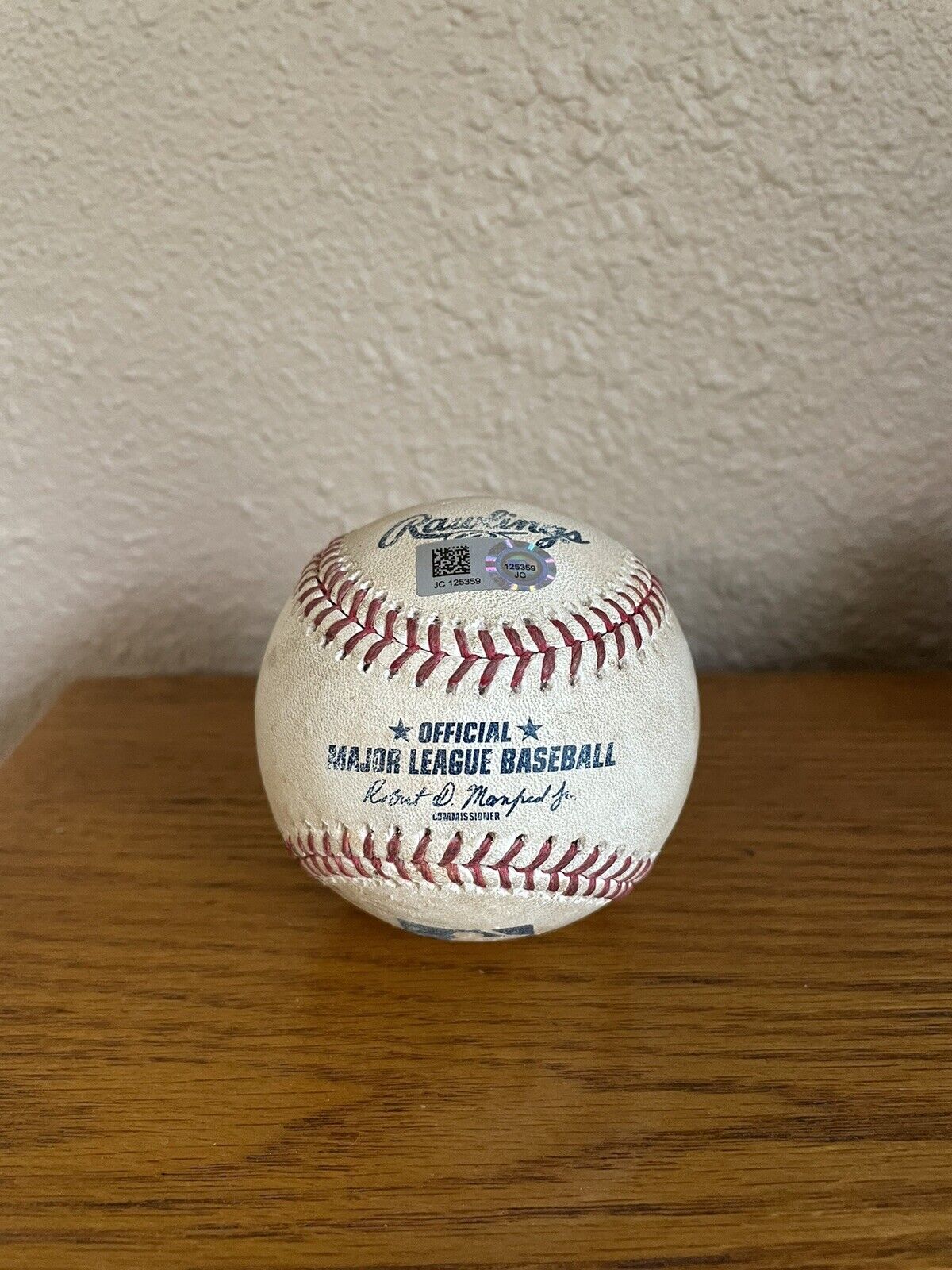 Albert Pujols Game Used Baseball Foul Ball MLB Game Used Authentic