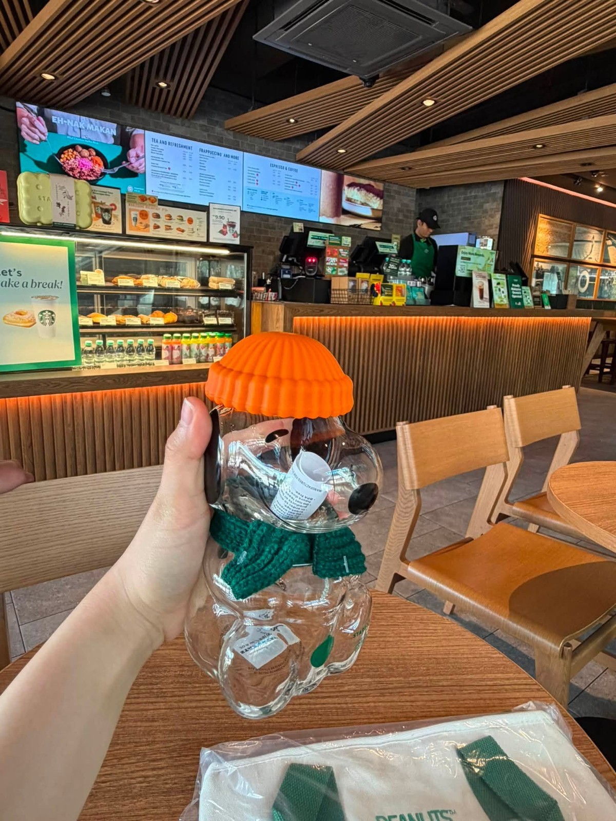 2026 New Snoopy x Starbucks Glass Cold Cup 2026 New Snoopy x Starbucks Glass Cold Cup