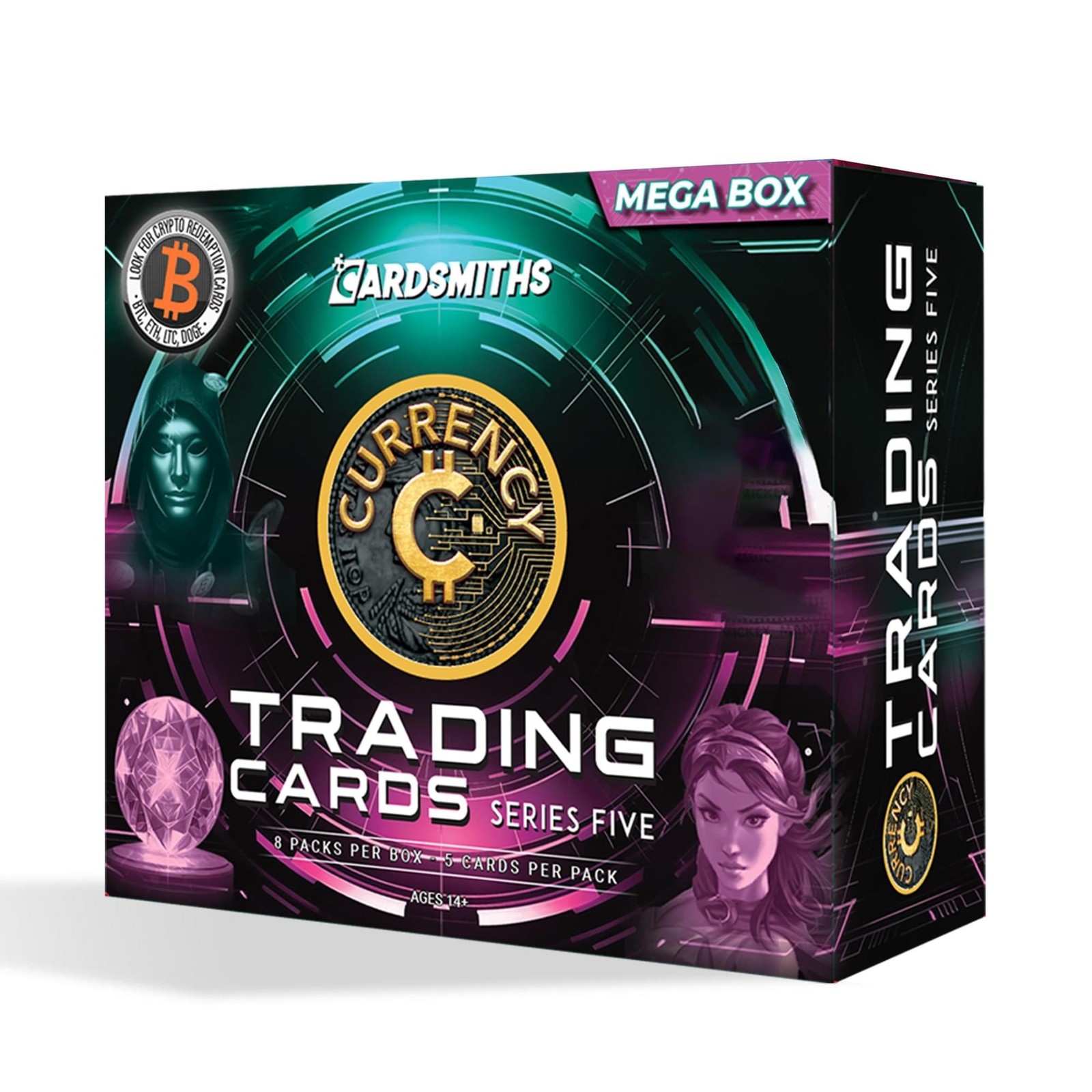 Cardsmiths Currency Series 5 Mega Box Sealed Inner Case 6 Boxes 48 Packs Cardsmiths Currency Series 5 Mega Box Sealed Inner Case 6 Boxes 48 Packs