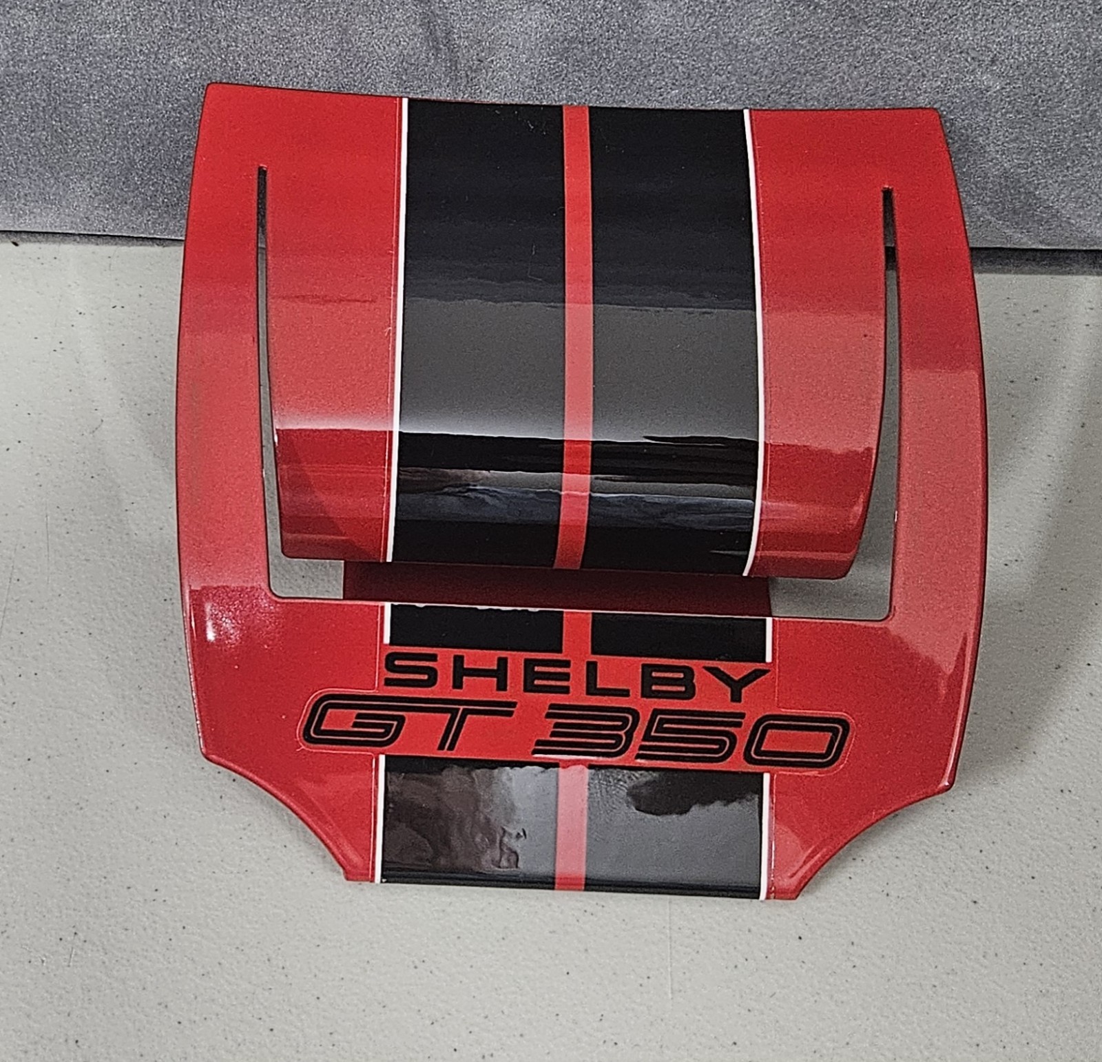 Ford Mustand Shelby GT 350 Business Card Holder Red w/ black stripes Ford Mustand Shelby GT 350 Business Card Holder Red w/ black stripes
