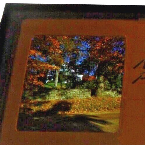 Vintage 1953 Stereo Realist Slide Colonial Home North White Plains NY 10-18-53 Vintage 1953 Stereo Realist Slide Colonial Home North White Plains NY 10-18-53