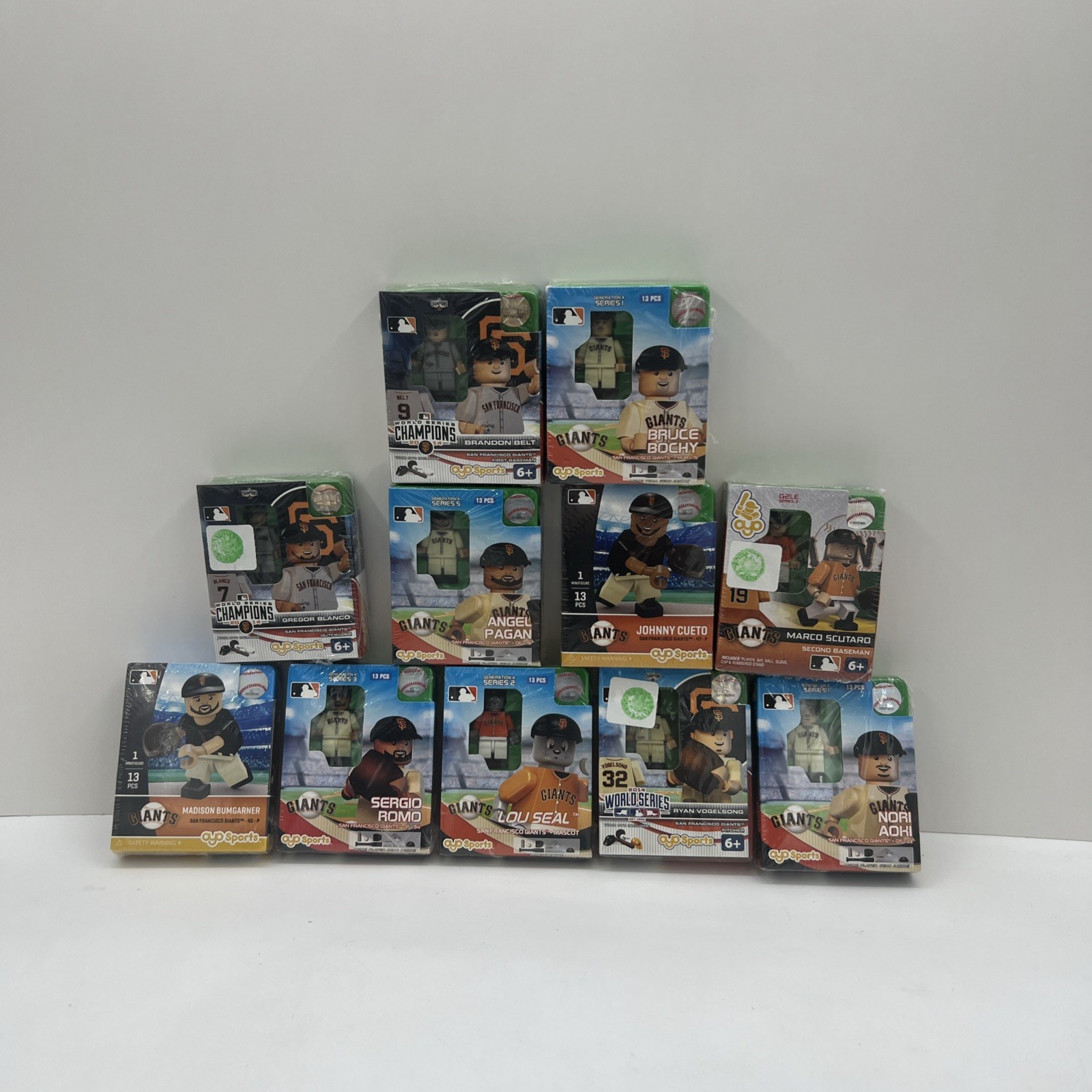 OYO SPORTS SF Giants [LOT of 11] MLB Figures NEW & SEALED