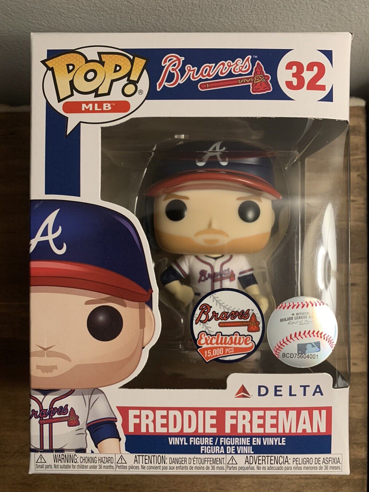 MLB Atlanta Braves Freddie Freeman #32 RARE Funko Pop