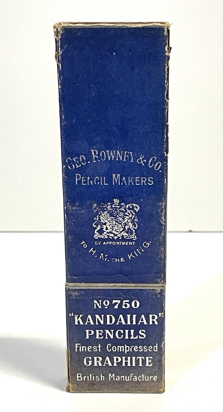 Antique GEO ROWNEY Co. PENCIL MAKERS No. 750 Kandahar In Box Antique GEO ROWNEY Co. PENCIL MAKERS No. 750 Kandahar In Box