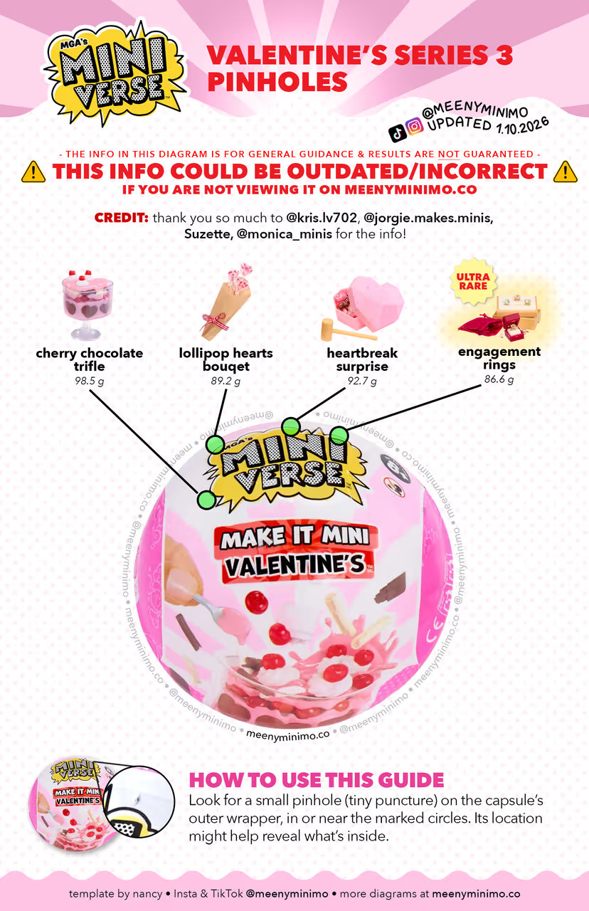 MGA\'S MINI VERSE VALENTINE\'S- SEALED Series 3-Lollipop Hearts Bouqet MGA\'S MINI VERSE VALENTINE\'S- SEALED Series 3-Lollipop Hearts Bouqet