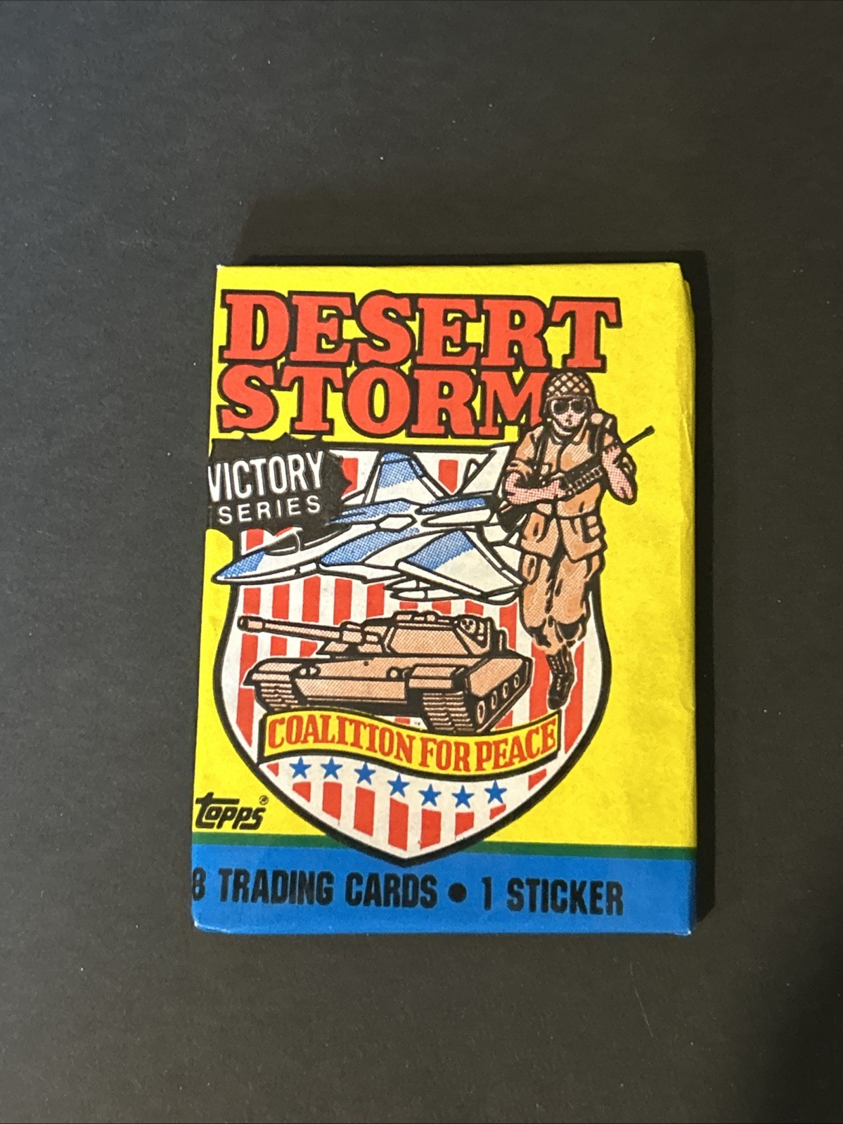 1991 Topps Desert Storm Trading Cards Unopened Wax Packs - Victory Series - NEW 1991 Topps Desert Storm Trading Cards Unopened Wax Packs - Victory Series - NEW