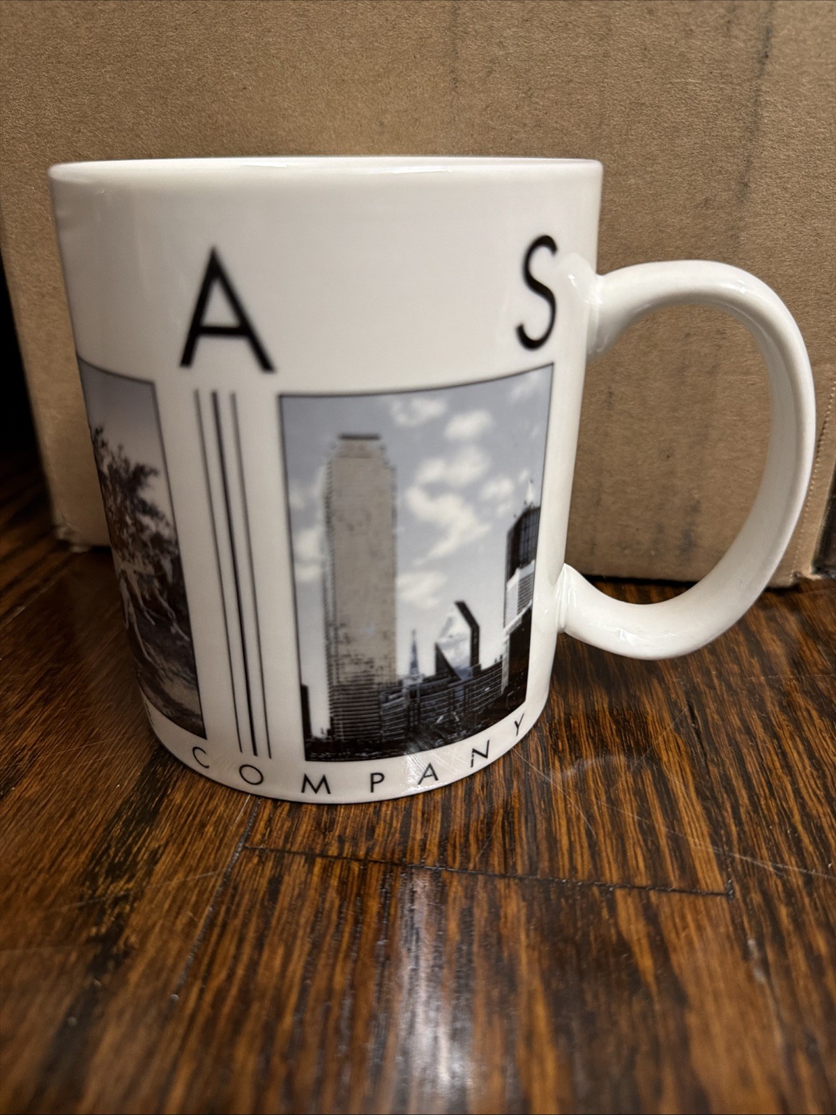 Starbucks Collectors Coffee Mug 16 oz. DALLAS 2003 City Scenes Barista Starbucks Collectors Coffee Mug 16 oz. DALLAS 2003 City Scenes Barista