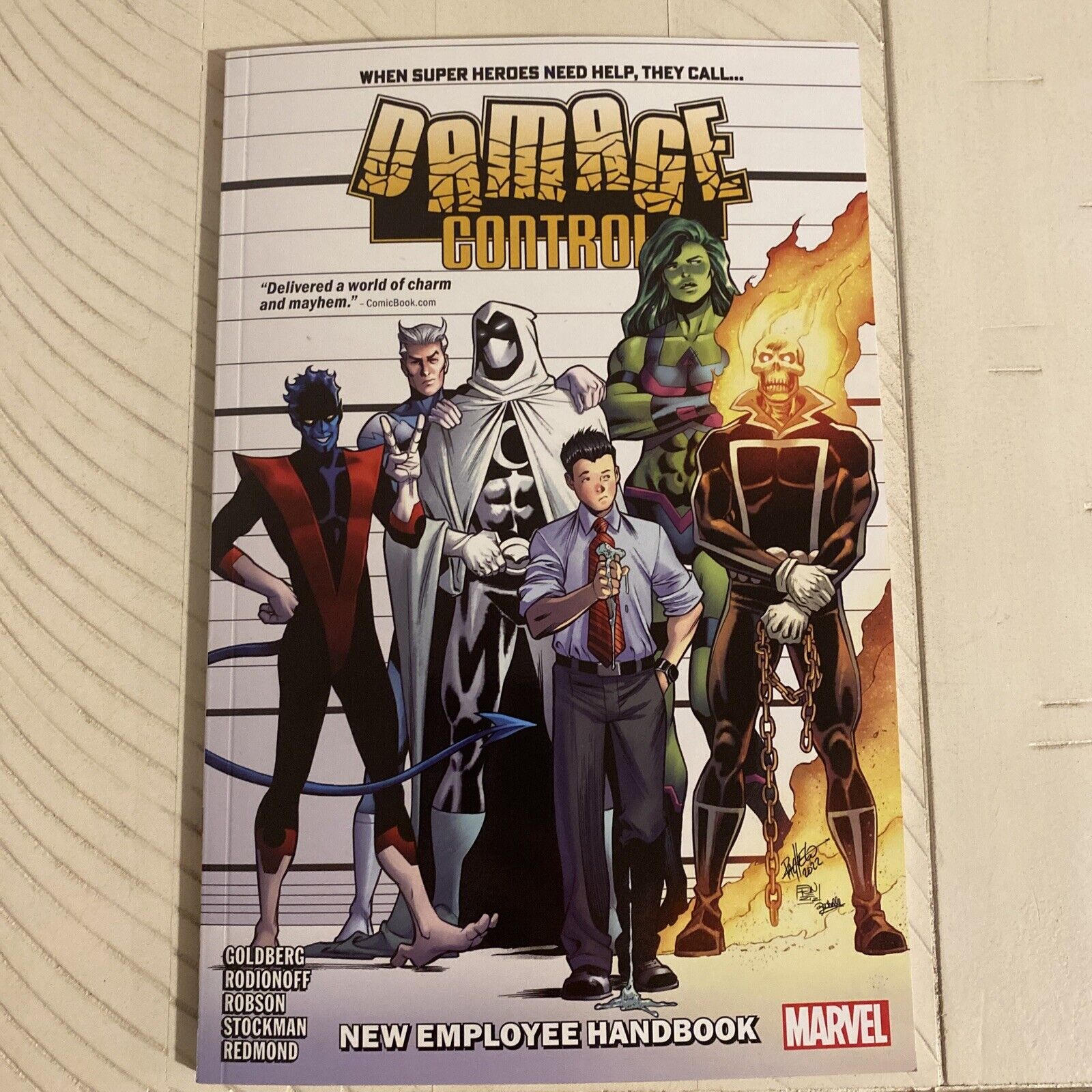 *** Damage Control: New Employee Handbook TPB *** Marvel Comics Trade Paperback