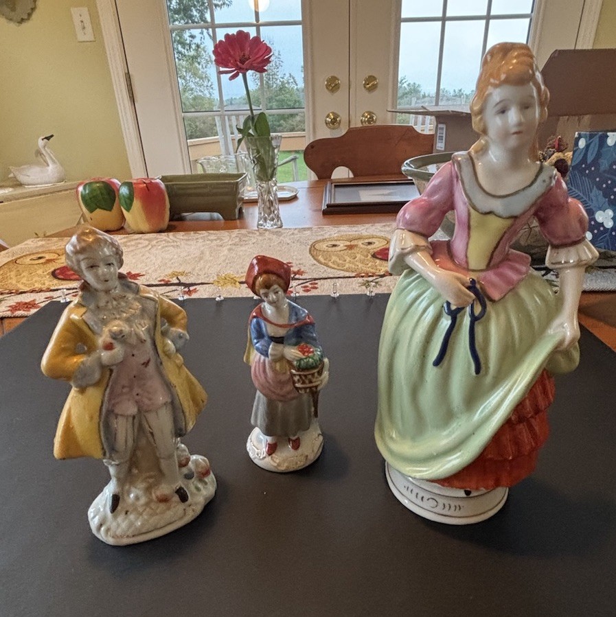 Vintage Lot Of Three Collectible Made In Occupied Japan Figures Vintage Lot Of Three Collectible Made In Occupied Japan Figures