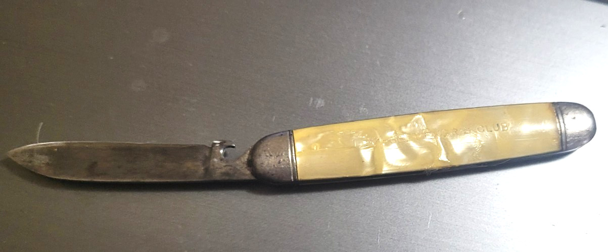 Vintage Imperial Celluloid Mother of Pearl Pocket Knife Vintage Imperial Celluloid Mother of Pearl Pocket Knife