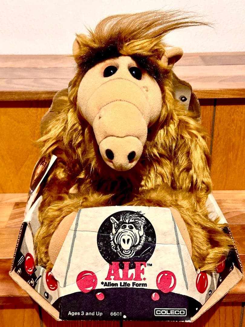 ALF Plush 1986 Coleco Vintage with Box Tag Rare Collectible Limited Edition ALF Plush 1986 Coleco Vintage with Box Tag Rare Collectible Limited Edition