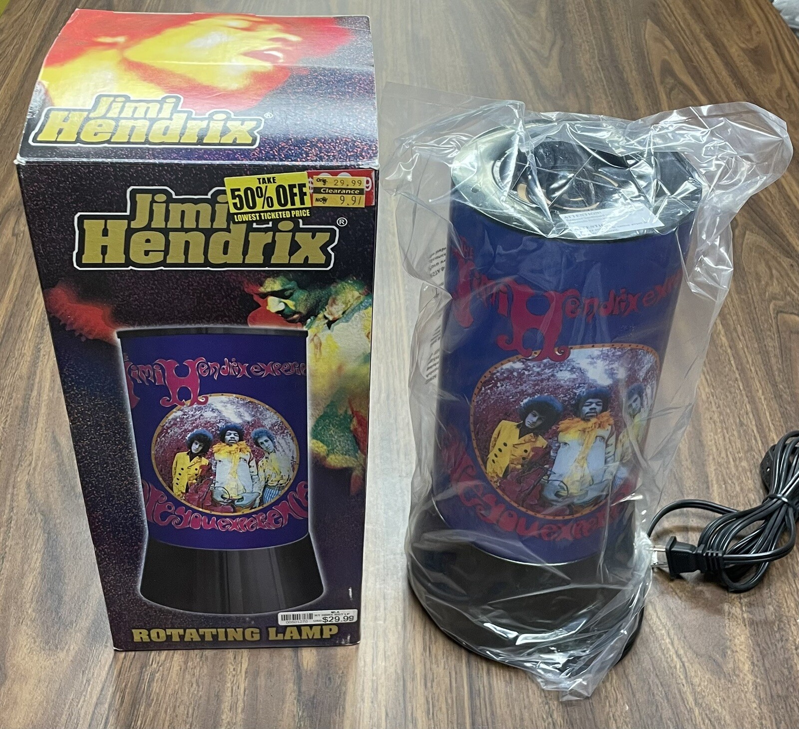 RARE Vtg Jimi Hendrix 1994 Rabbit Tanaka Motion Lamp Light The Experience NEW RARE Vtg Jimi Hendrix 1994 Rabbit Tanaka Motion Lamp Light The Experience NEW
