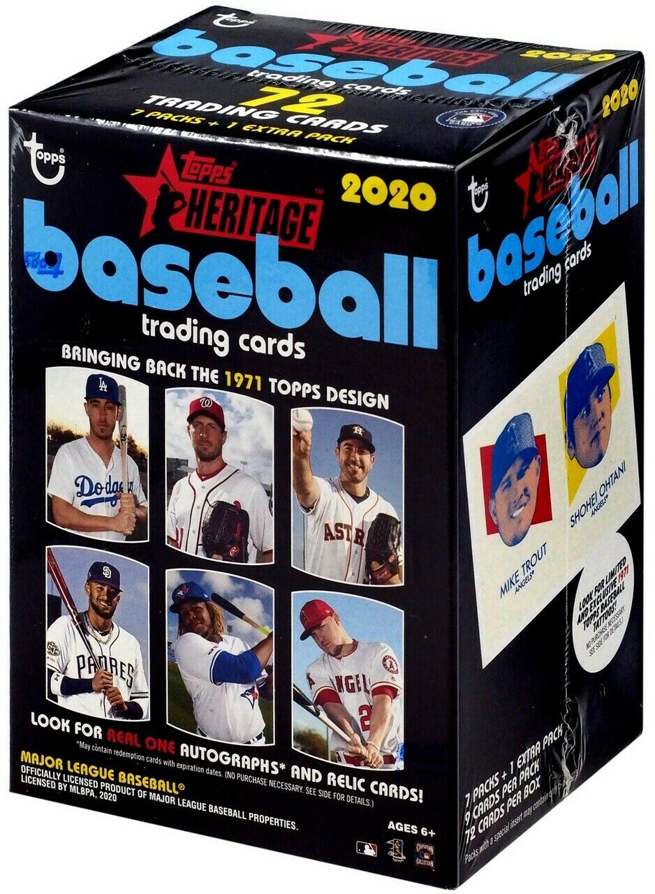 2020 Topps Heritage MLB Baseball - Base Card Singles 200-400 Complete Your Set