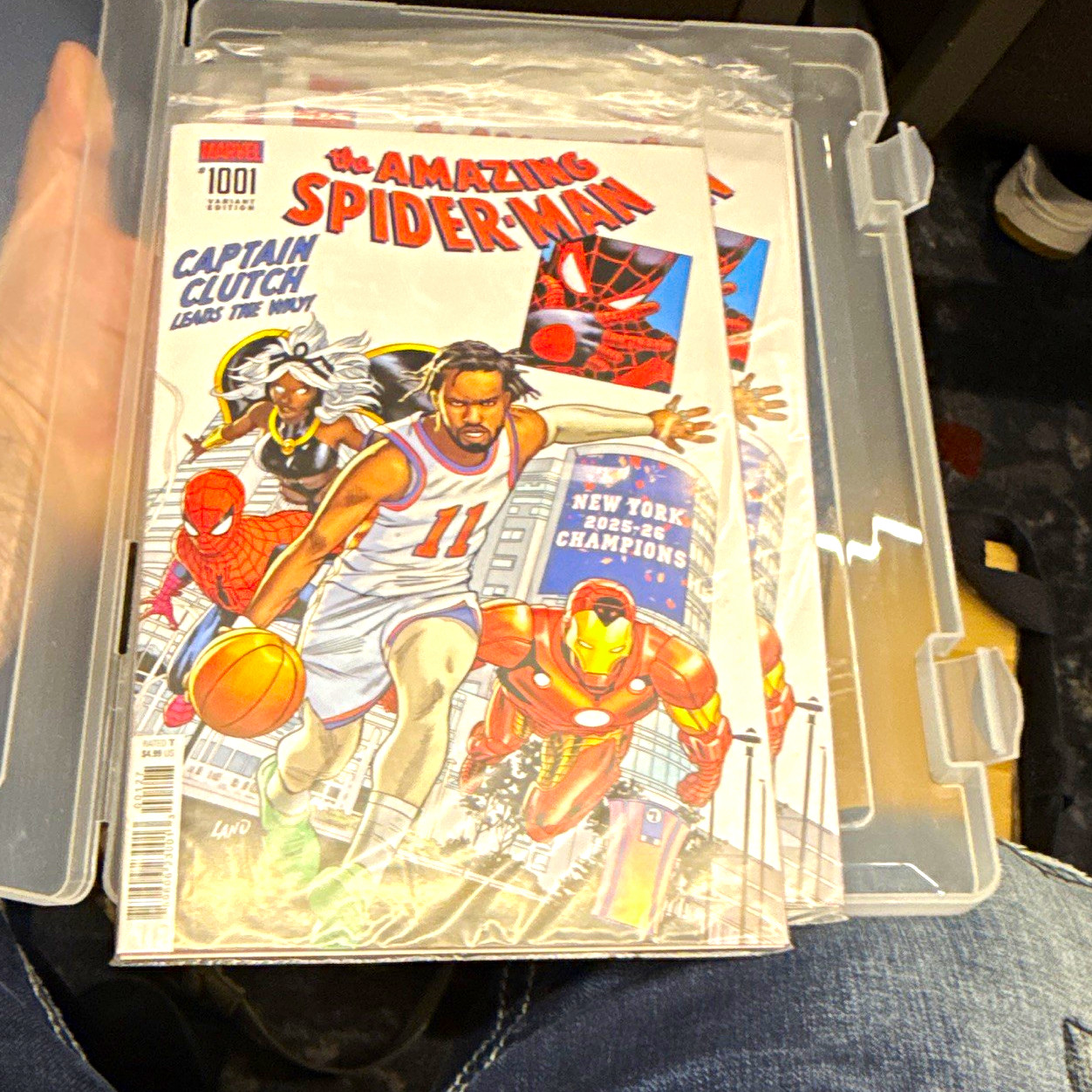 Whatnot The Amazing Spider-Man #1001 Jalen Brunson, Nycc 2026 exclusive 