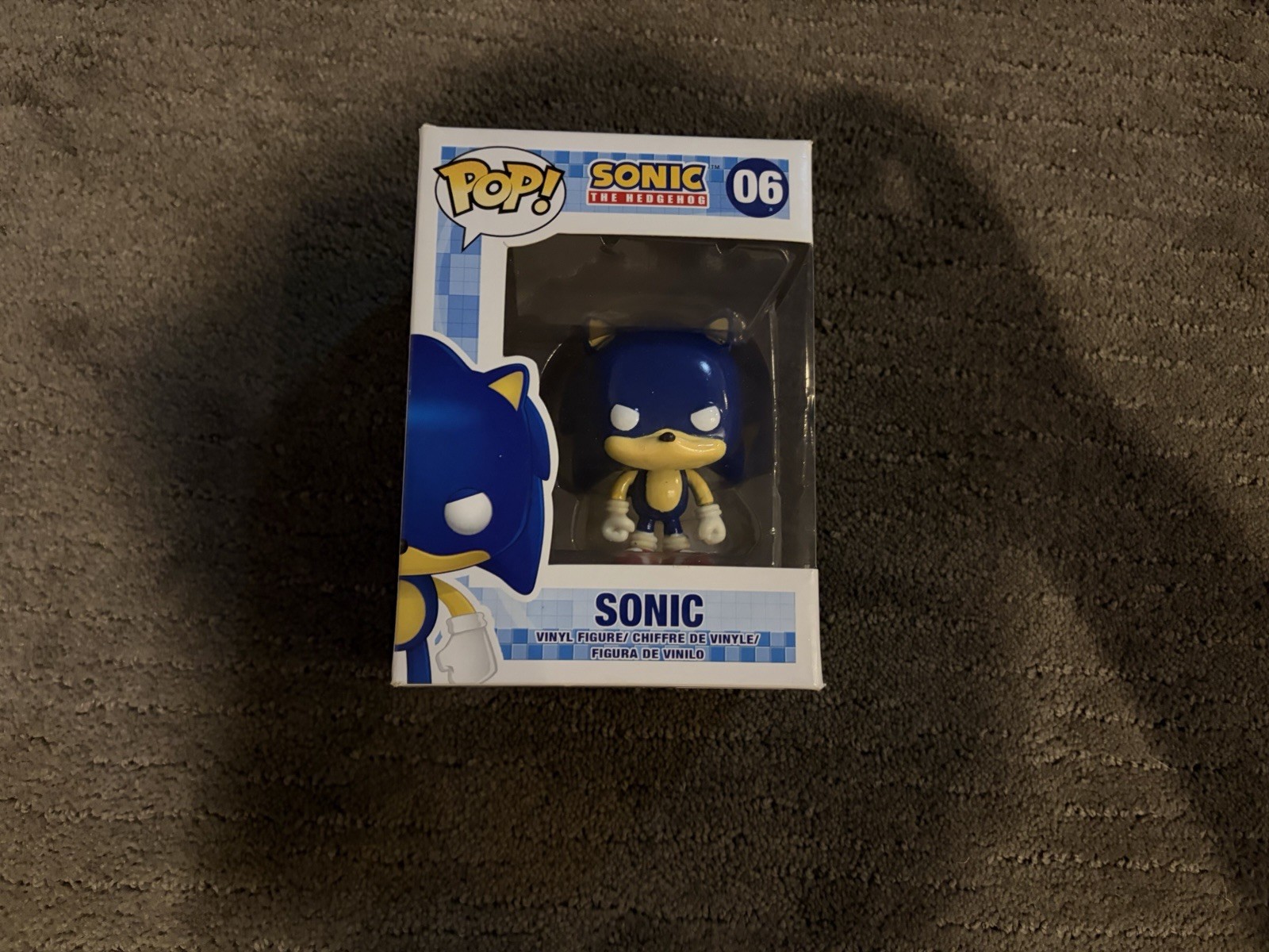 Funko Pop Vinyl Sonic the Hedgehog Sonic the Hedgehog #06 Rare Vaulted