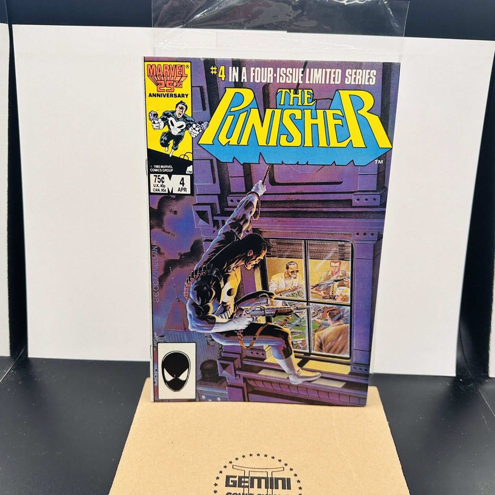 The Punisher #4 (Marvel Comics April 1986) NM+