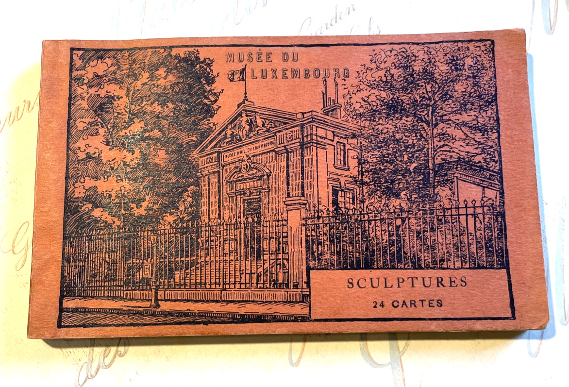 Museum Of Luxembourg Postcards Sculptures 24 Vintage Ephemera Paris Museum Of Luxembourg Postcards Sculptures 24 Vintage Ephemera Paris
