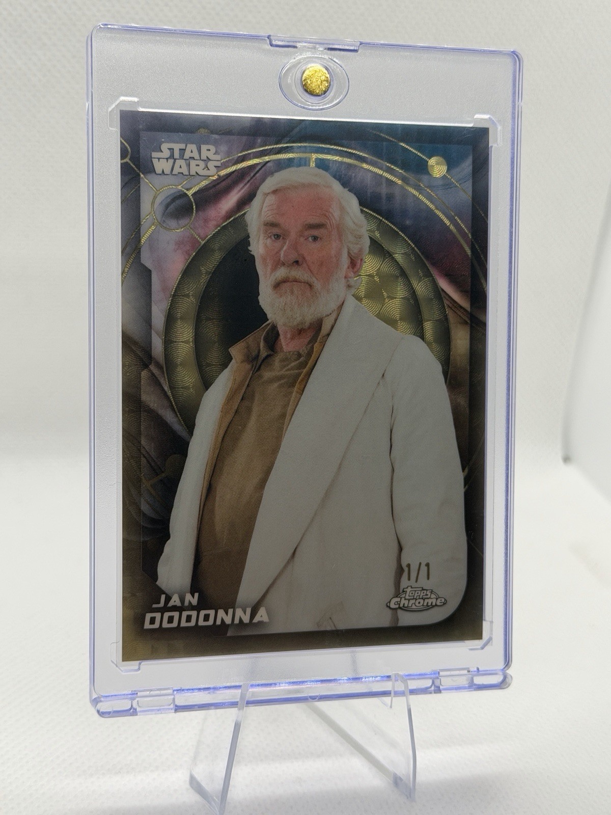 2026 Topps Chrome Star Wars Jan Dodonna #90 SUPERFRACTOR 1/1 ONE OF ONE