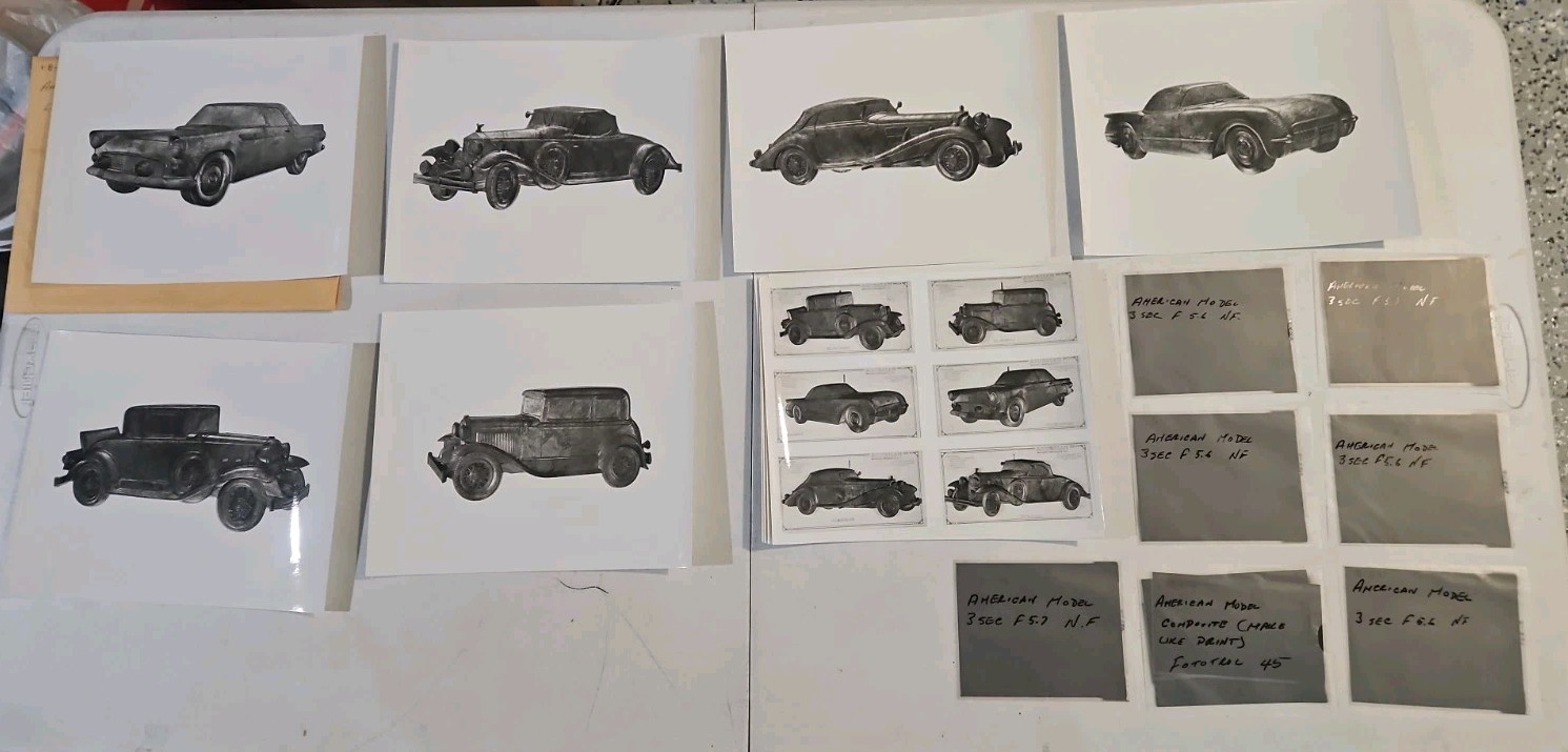 Vtg 1974 American Molded Products Co Car Plaque Master Production Archive Lot Vtg 1974 American Molded Products Co Car Plaque Master Production Archive Lot