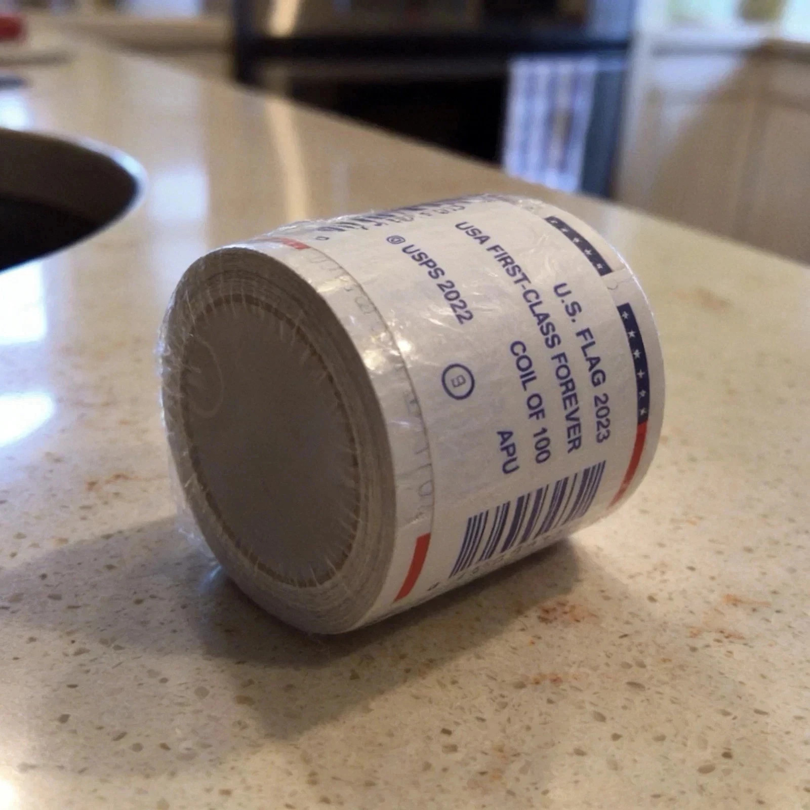 100 Count Roll - 2023 USPS For-ever Flag Stamps (Mint, Never Hinged) 100 Count Roll - 2023 USPS For-ever Flag Stamps (Mint, Never Hinged)