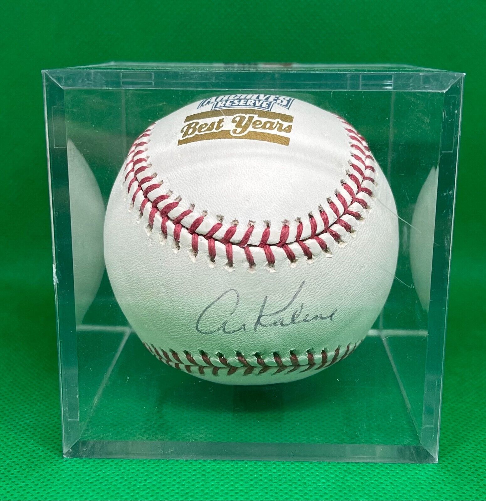AL KALINE AUTOGRAPH AUTO BASEBALL 2002 TOPPS ARCHIVES RESERVE BEST YEARS 96/250