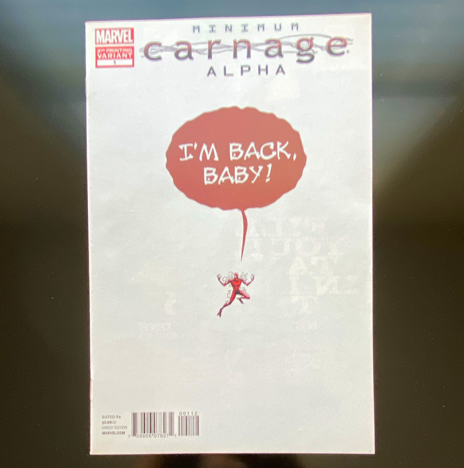 Minimum Carnage: Alpha #1 Variant Cover Clayton Crain Art Minimum Carnage: Alpha #1 Variant Cover Clayton Crain Art