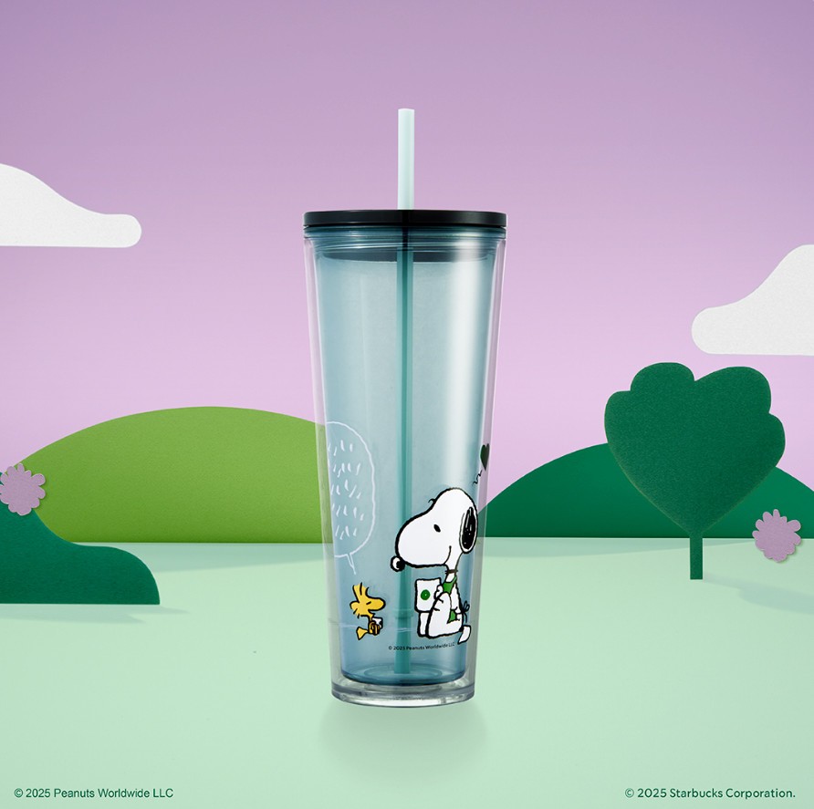 Starbucks 2025 Limited Peanuts Mug – Joe Kind Snoopy Love, 24oz Cold Water Style Starbucks 2025 Limited Peanuts Mug – Joe Kind Snoopy Love, 24oz Cold Water Style