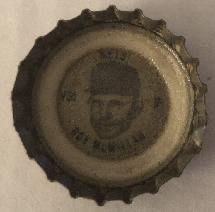Old Rare Vintage 1967 Roy McMillan Mets Baseball Coke Soda Bottle Cap V31