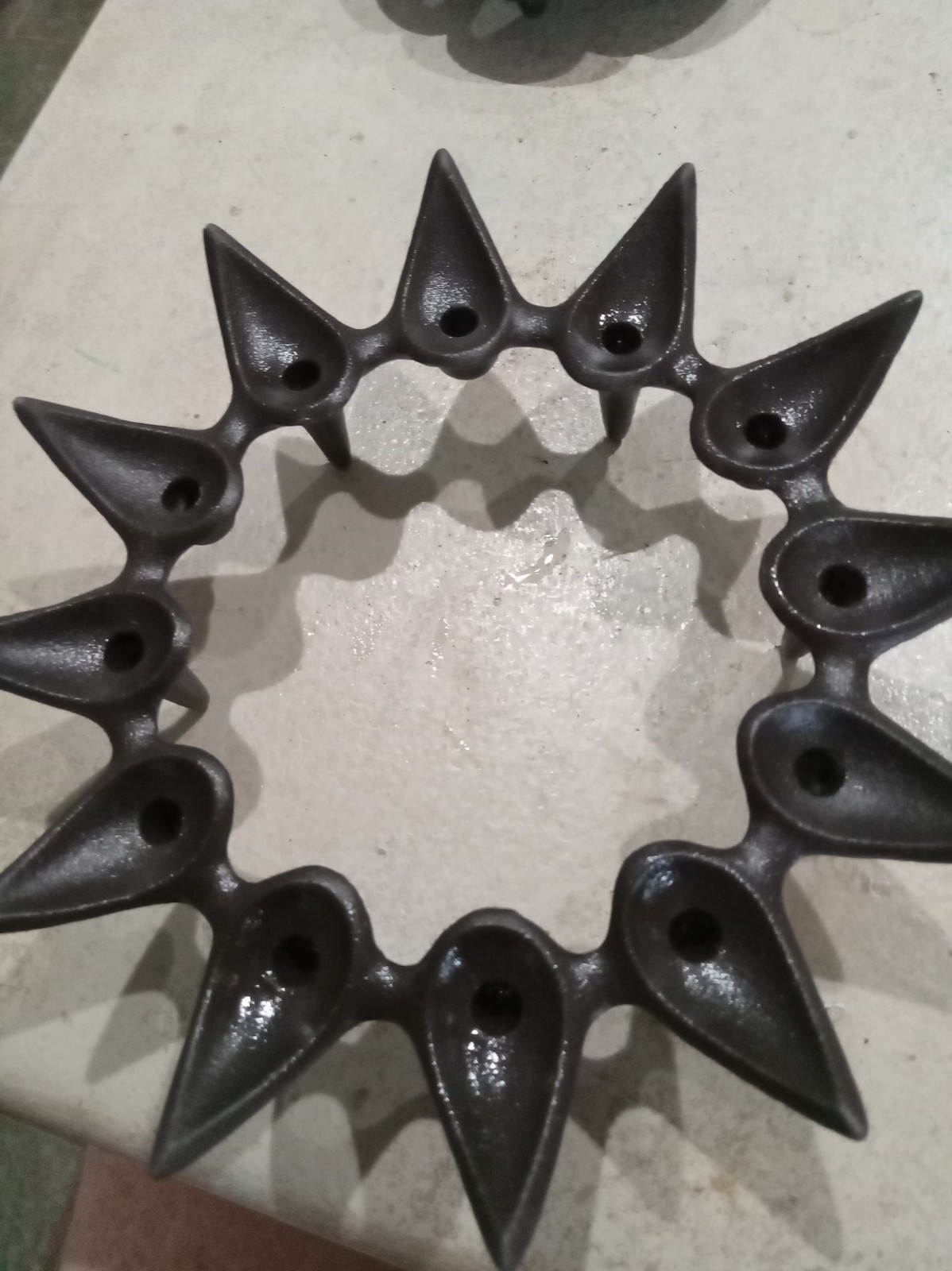 Vintage Cast Iron Starcluster Tiny Taper 1/4 Candle Holder Jens Quistgaard Dansk Vintage Cast Iron Starcluster Tiny Taper 1/4 Candle Holder Jens Quistgaard Dansk