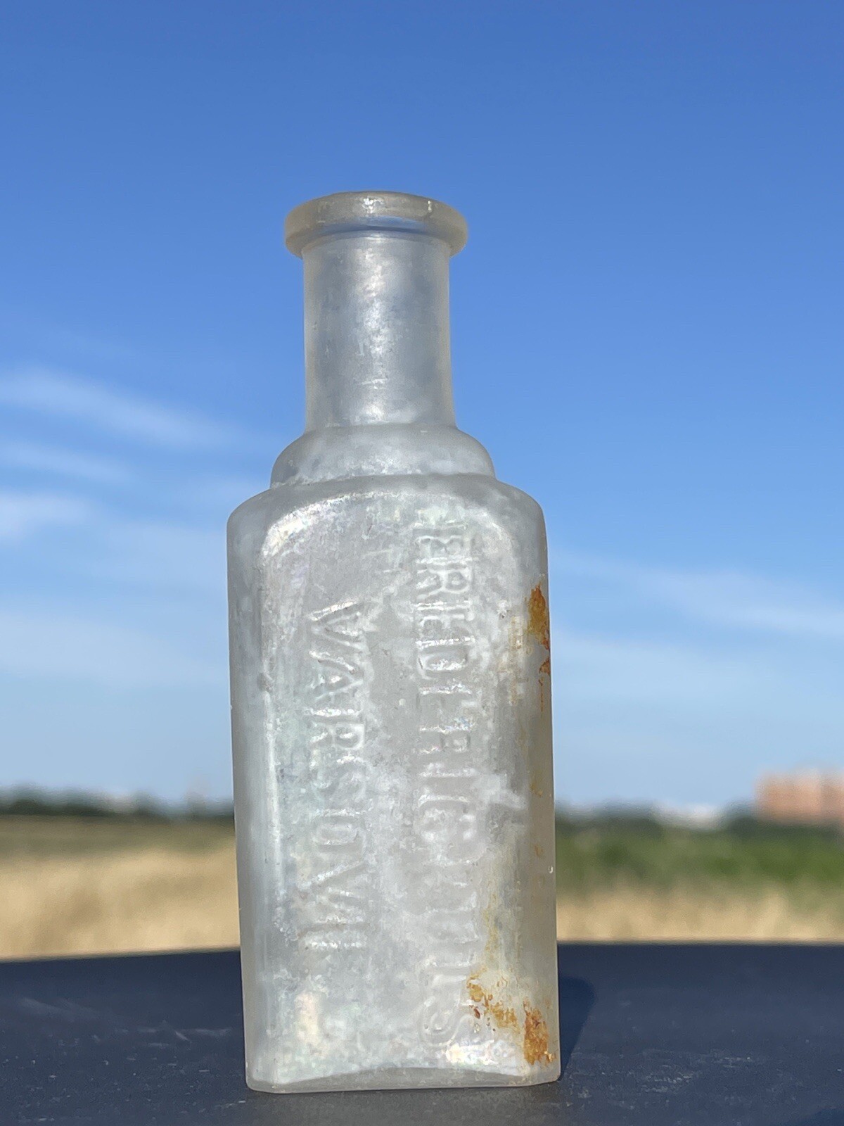 Pre-1900s Antique old bottle «FREDEREC PULS VARSOVIE» Pre-1900s Antique old bottle «FREDEREC PULS VARSOVIE»